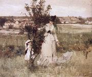 Berthe Morisot Hide and seek painting